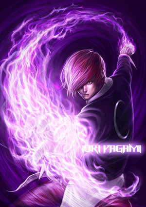 IORI YAGAMI by chrisnfy85